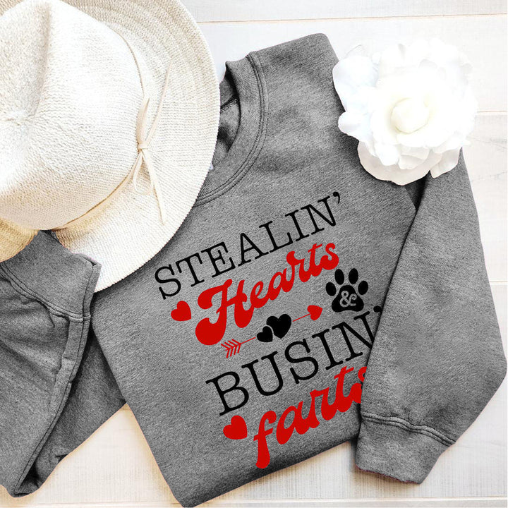 Custom pet Valentine's Day sweatshirt
