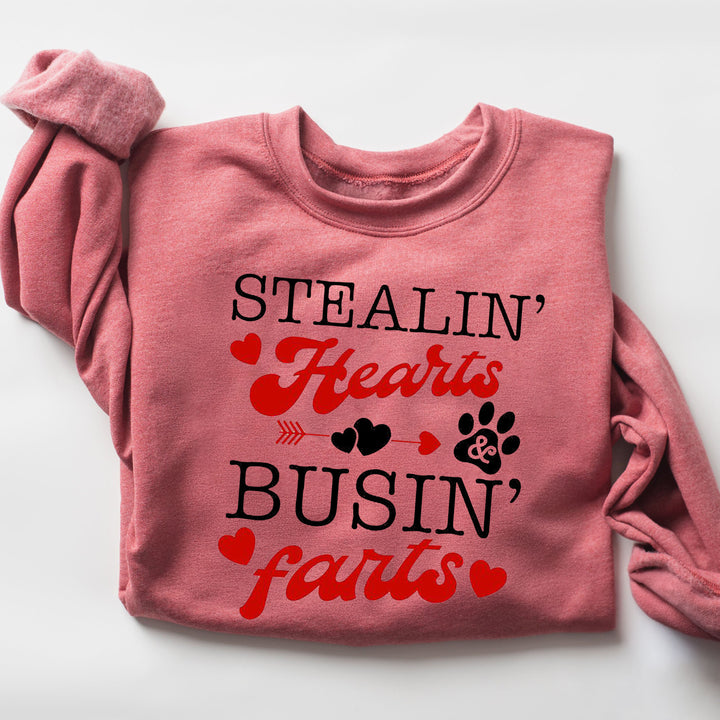 Custom pet Valentine's Day sweatshirt