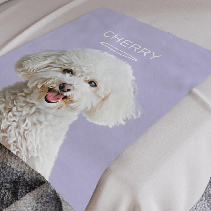 Personalized Dog blanket Cat Photo Blanket Pet Photo Blanket Dog Dad Gift