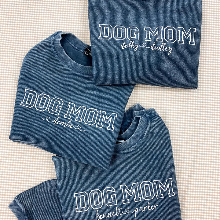 Customize your own sweatshirt with dog names