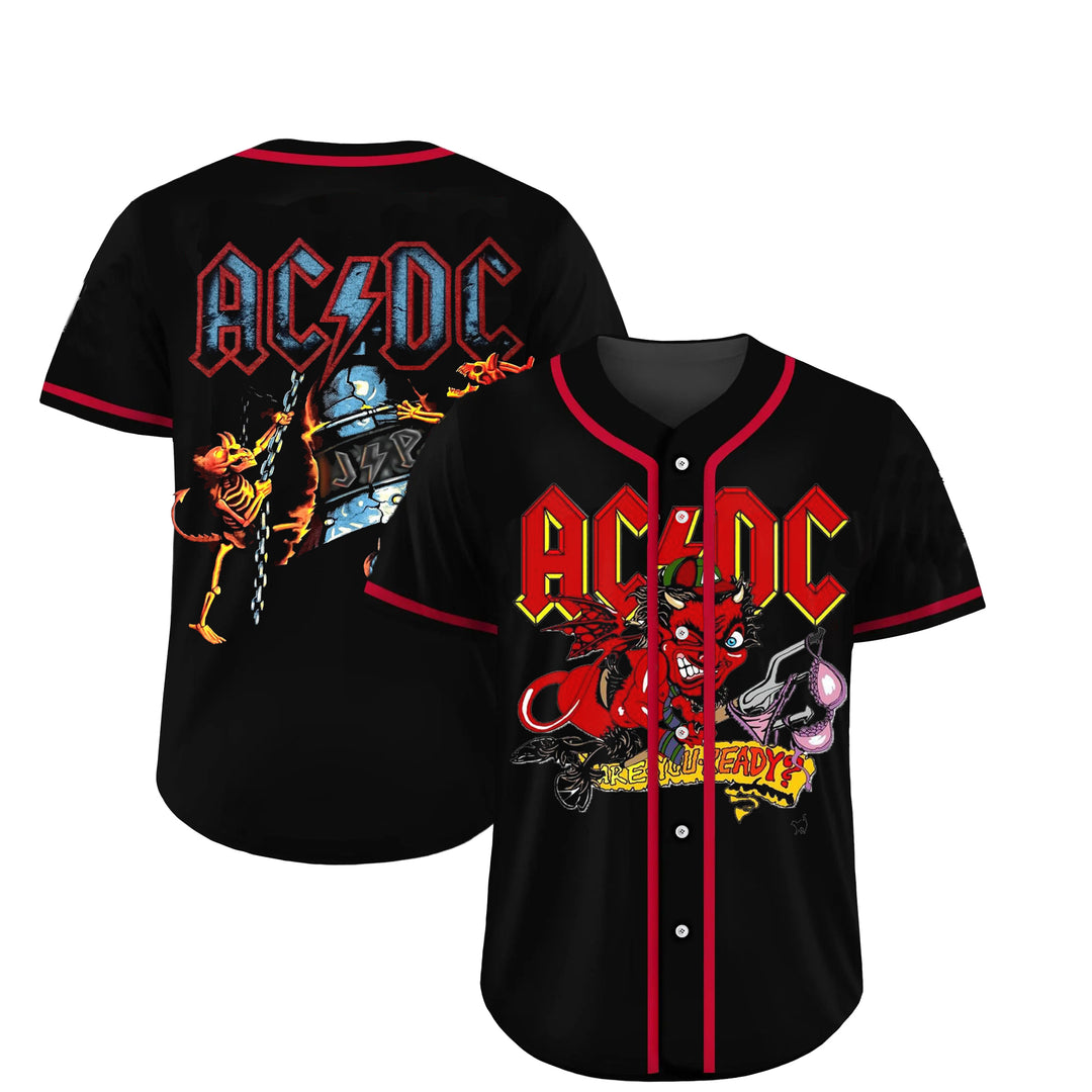 Custom Are You Ready AD/CD Jersey