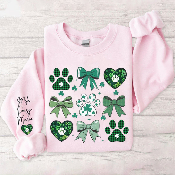 St Patrick's Day Dog Lover Sweatshirt