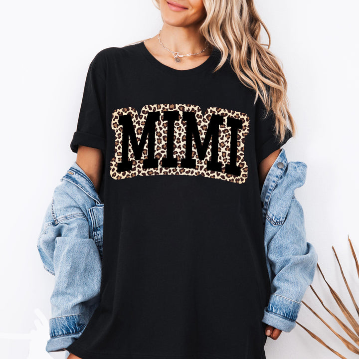 Custom Leopard Cheetah Mimi T-Shirt