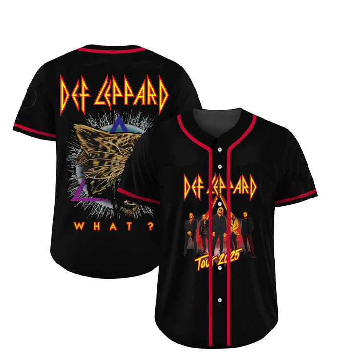 Personality Talk Def Leppard  Baseball jersey