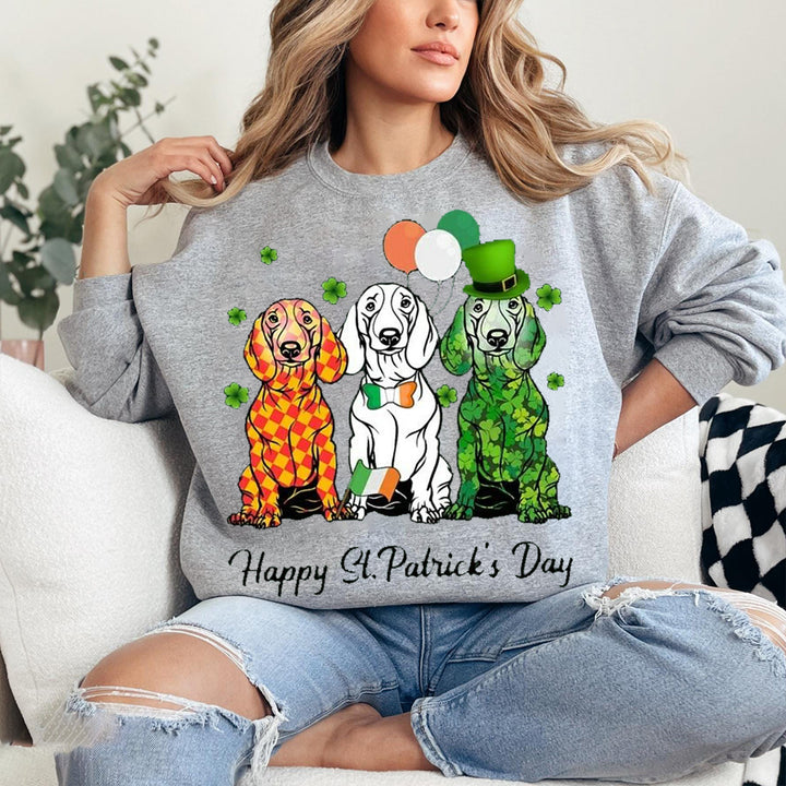 Custom St. Patrick Irish Flag pet sweatshirt