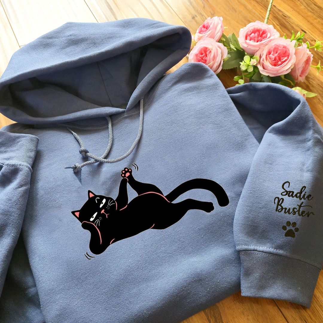 Custom cat hoodies in various shapes