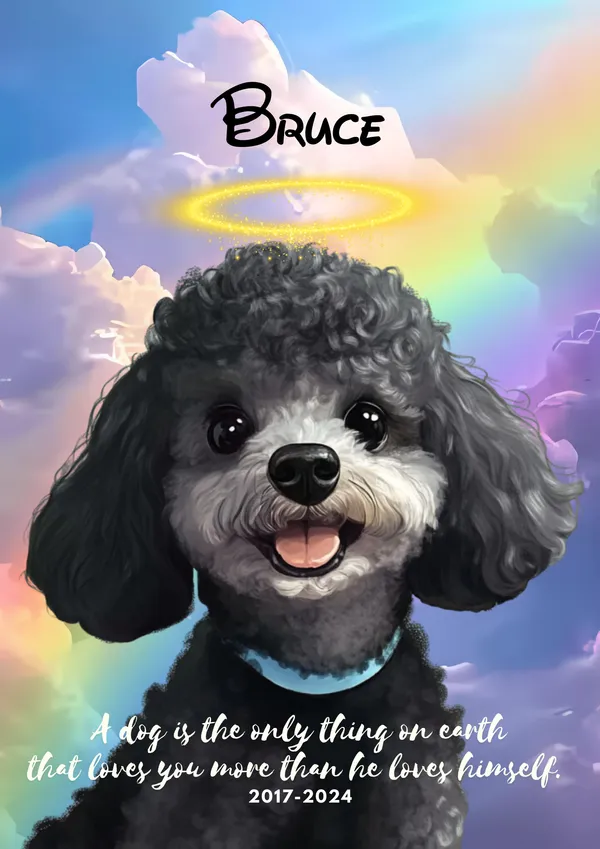 Custom Pet Light Portrait