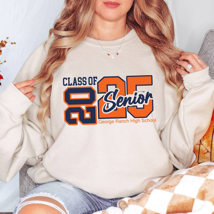 Personalized Senior 2025 Graduation Hoodie