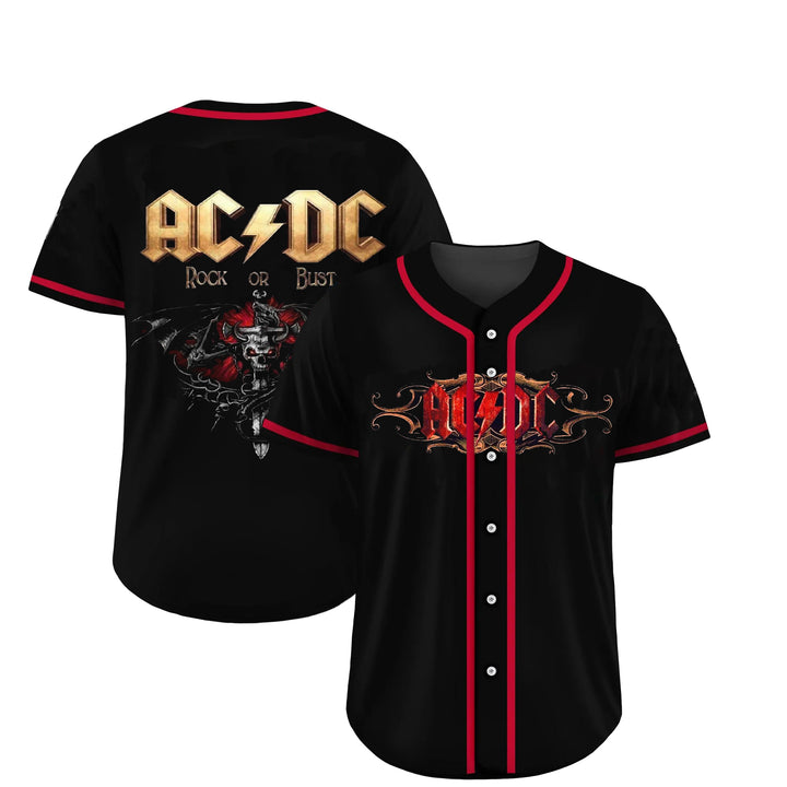 Custom AC/DC Rock Or Bust Jersey