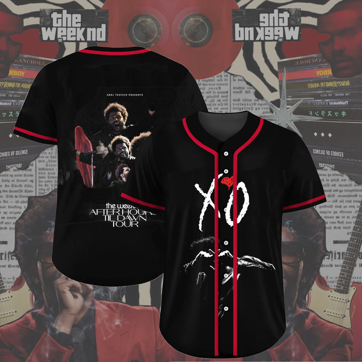 Personalization The Weeknd After Hours Til Dawn TourJersey