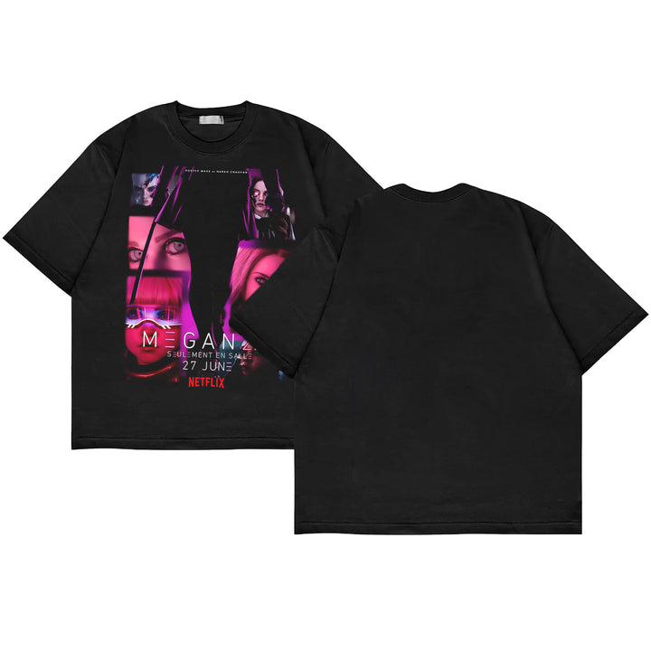 M3GAN T-Shirt Futuristic Horror Graphic Tee