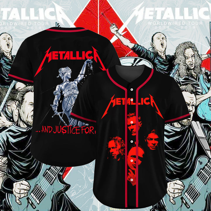 Metallica And Justice For All Jersey