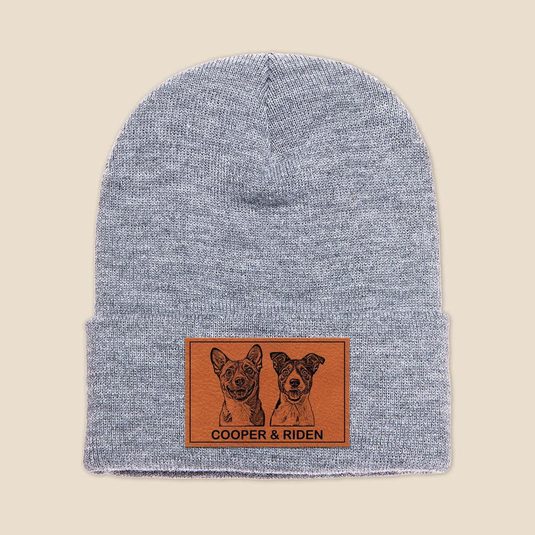 Personalisierte Hundefoto-Beanie-Geschenke für Hundemama, personalisierte Weihnachtsgeschenke für Tierliebhaber, Geschenk für Hundeliebhaber