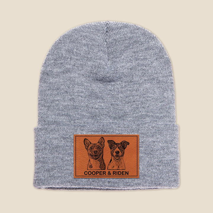 Personalisierte Hundefoto-Beanie-Geschenke für Hundemama, personalisierte Weihnachtsgeschenke für Tierliebhaber, Geschenk für Hundeliebhaber