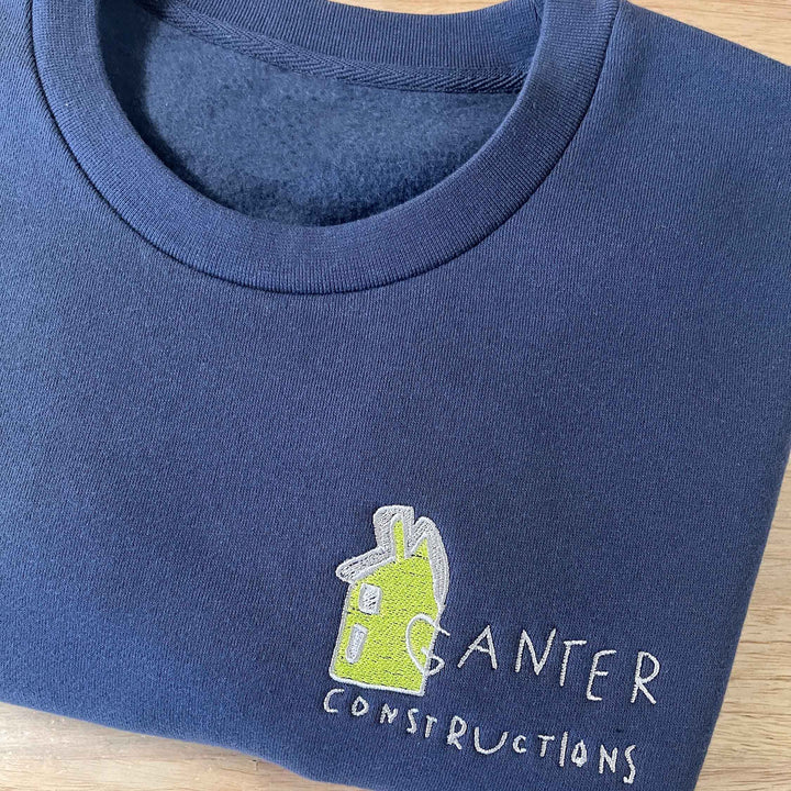 Custom Kids Art Embroidered Tshirt or Personalised Hoodie