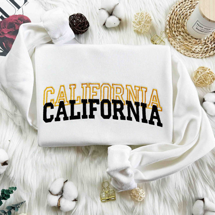 Custom Shifted Varisty Embroidered Sweatshirt