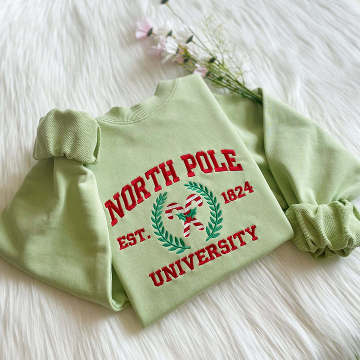 Christmas Embroidered Hoodie