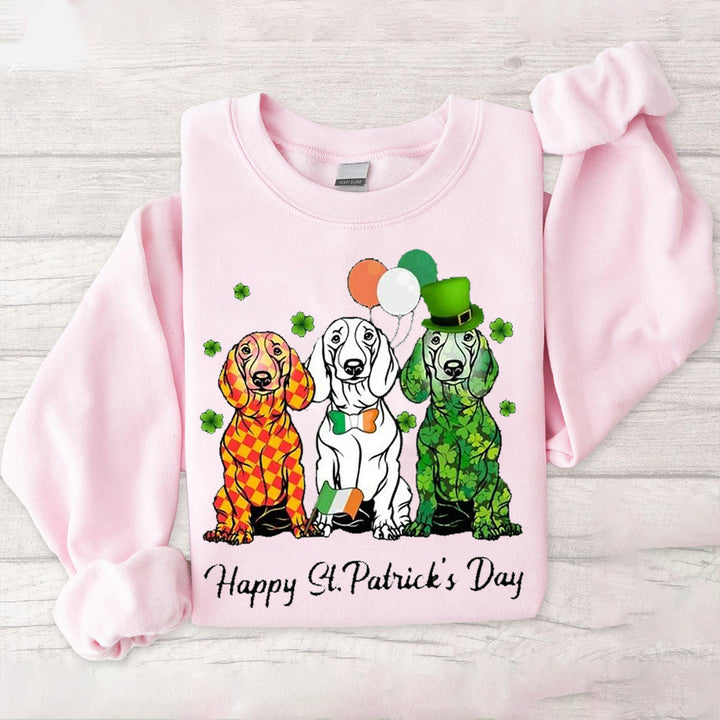 Custom St. Patrick Irish Flag pet sweatshirt