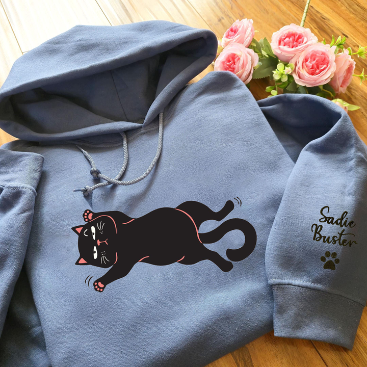 Custom cat hoodies in various shapes