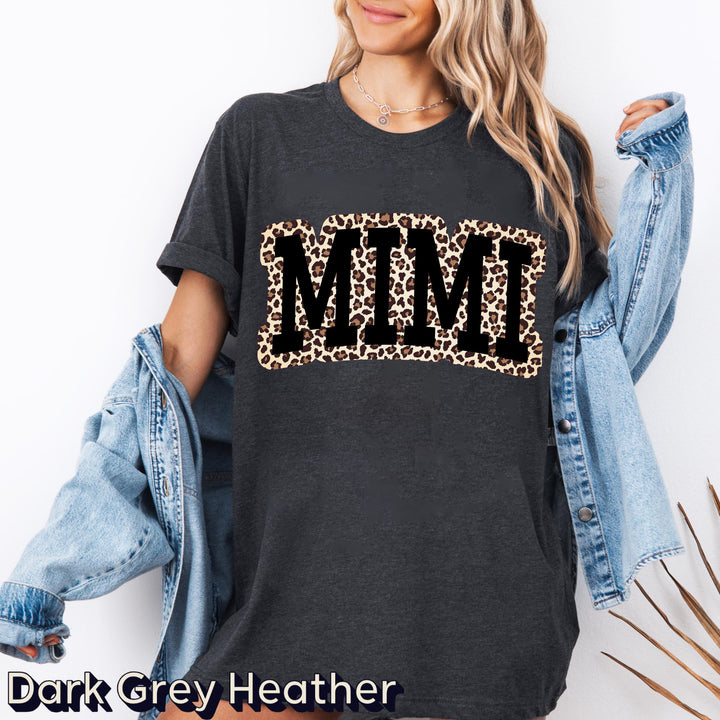 Custom Leopard Cheetah Mimi T-Shirt