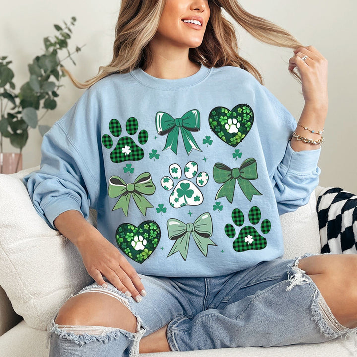 St Patrick's Day Dog Lover Sweatshirt