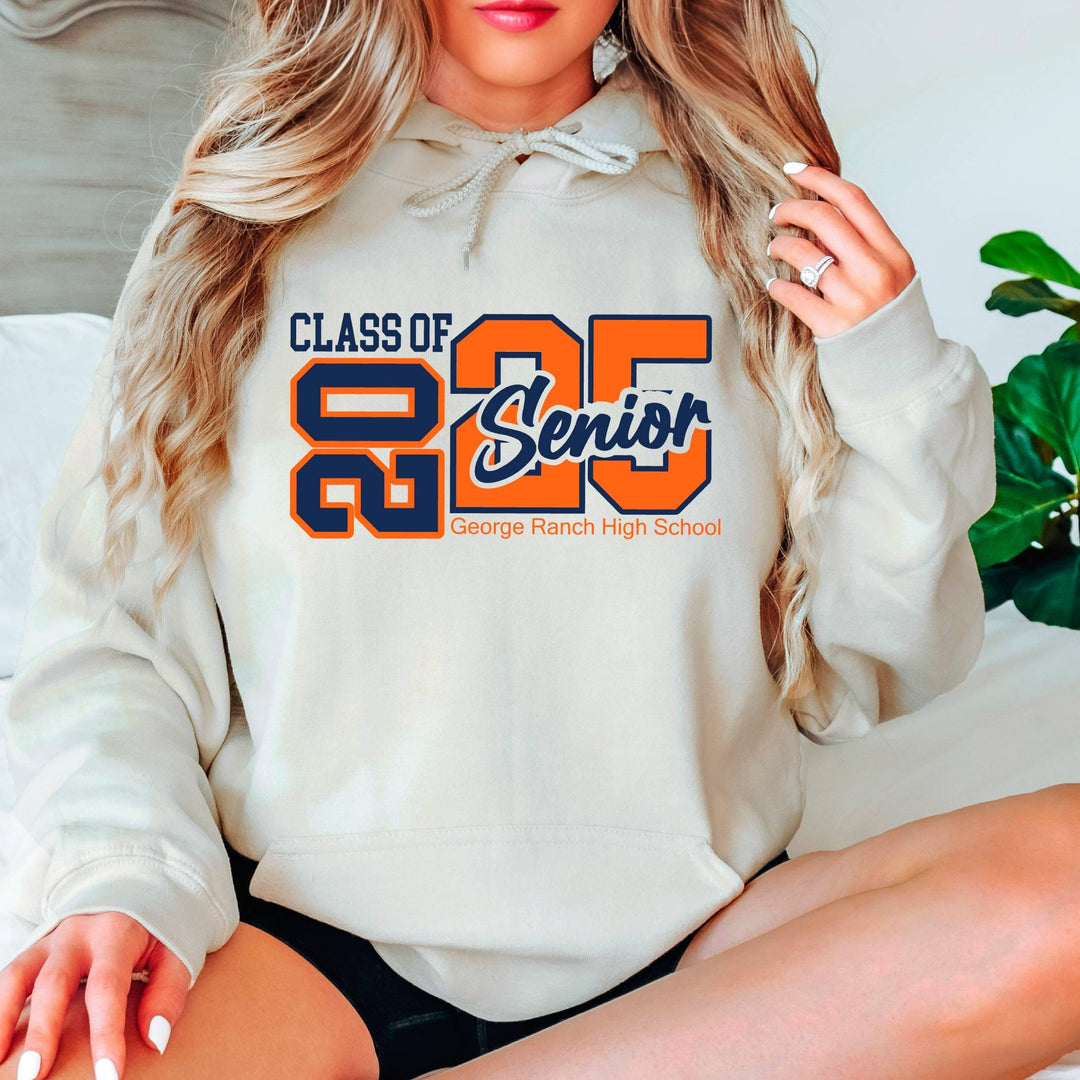 Personalized Senior 2025 Graduation Hoodie