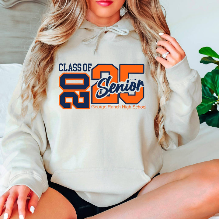 Personalized Senior 2025 Graduation Hoodie