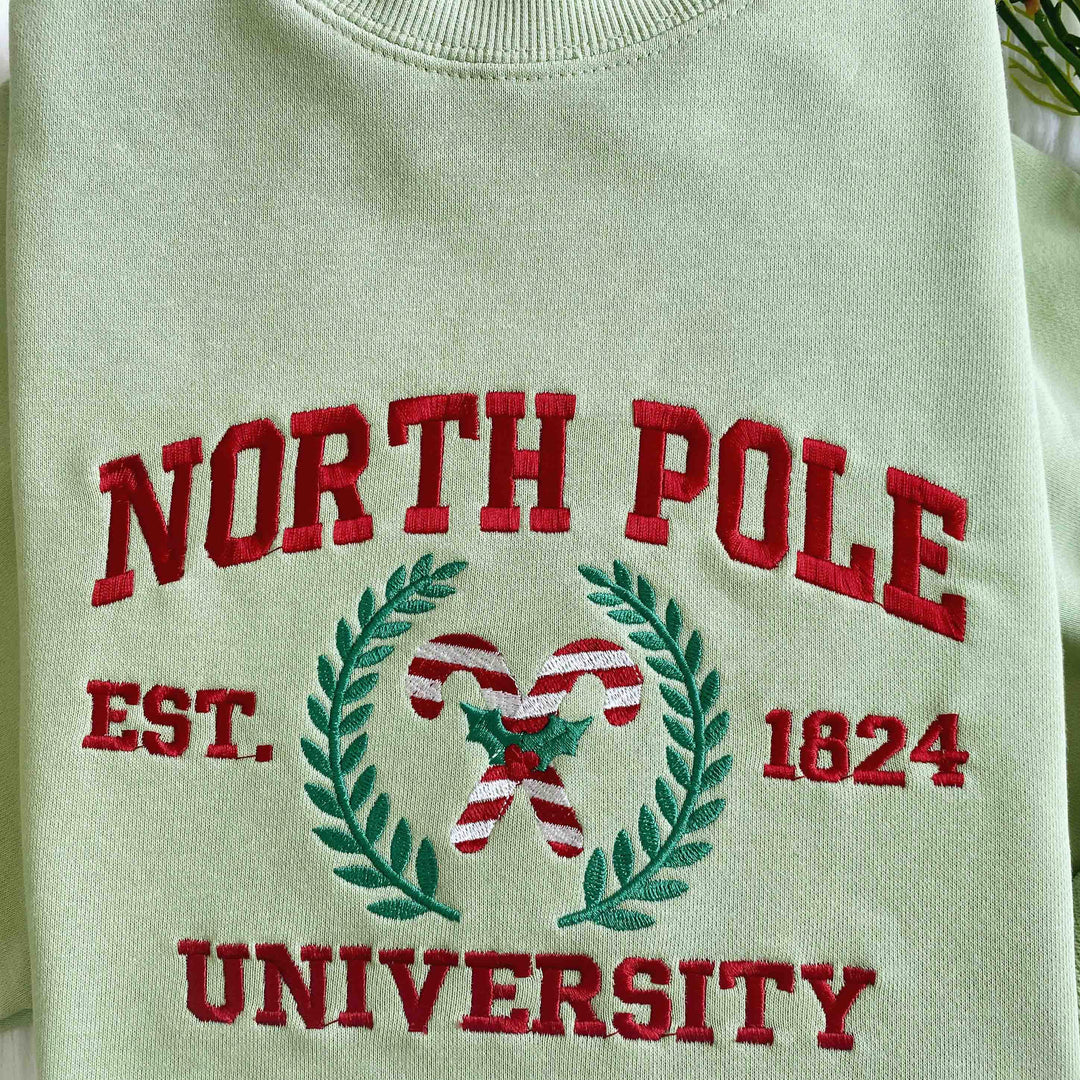 Christmas Embroidered Hoodie
