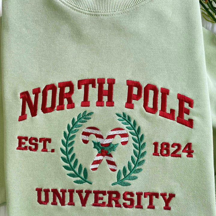 Christmas Embroidered Hoodie