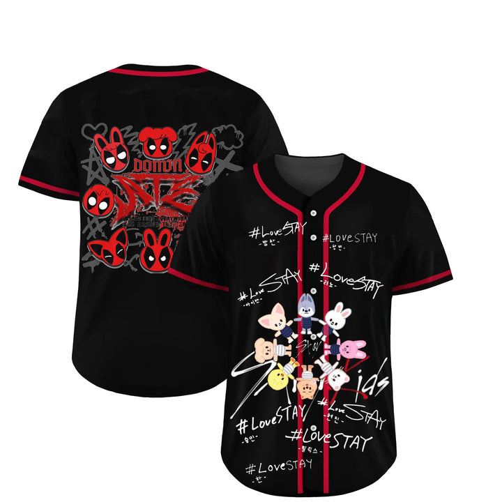 Custom Stray Kids World Tour "dominATE" Jersey