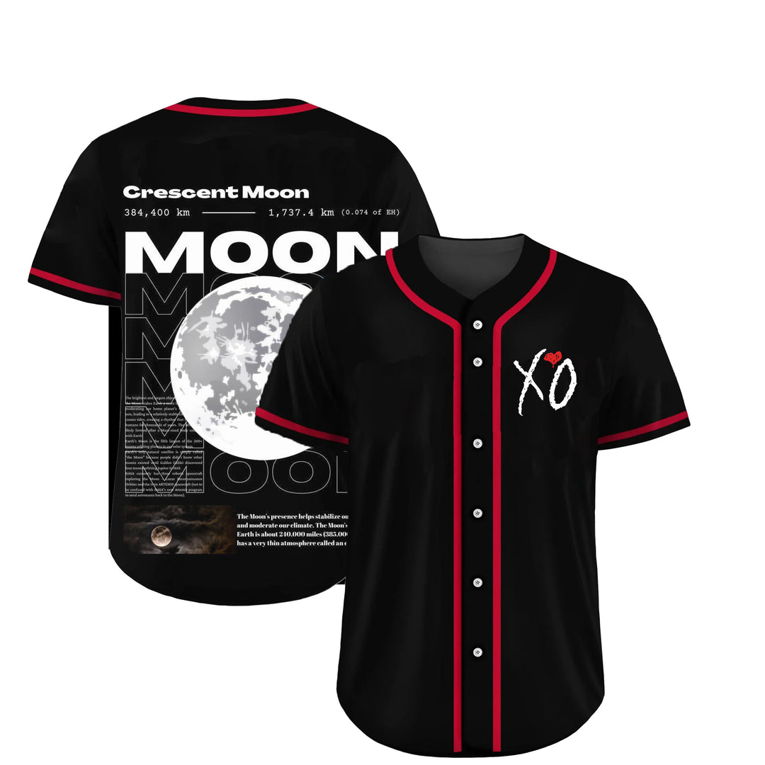 Personalization The Weeknd Crescent Moon Tour Jersey