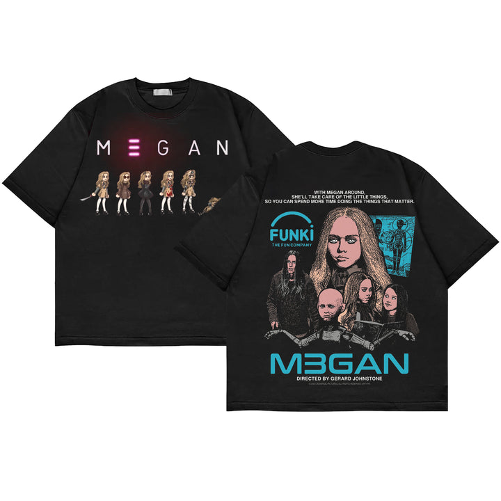 Modern 2025 M3GAN 2.0 Rare Horror Science Fiction Movie Promo T Shirt