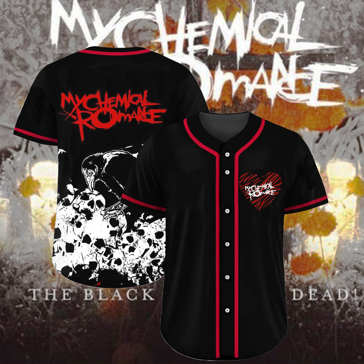 Custom The Death Note of My Chemical Romance Jersey