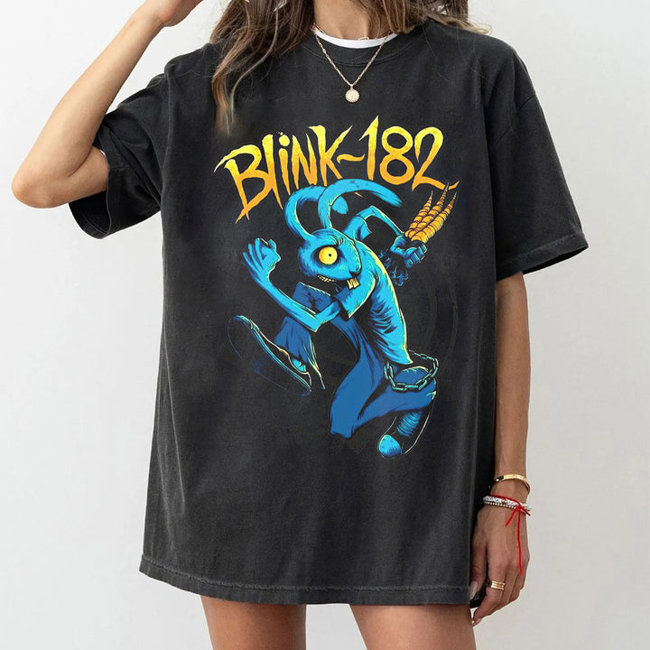 Personalized Blink‑182 Rabbit T-Shirt