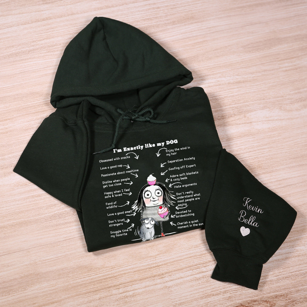 Custom hoodies for my dog and me alike