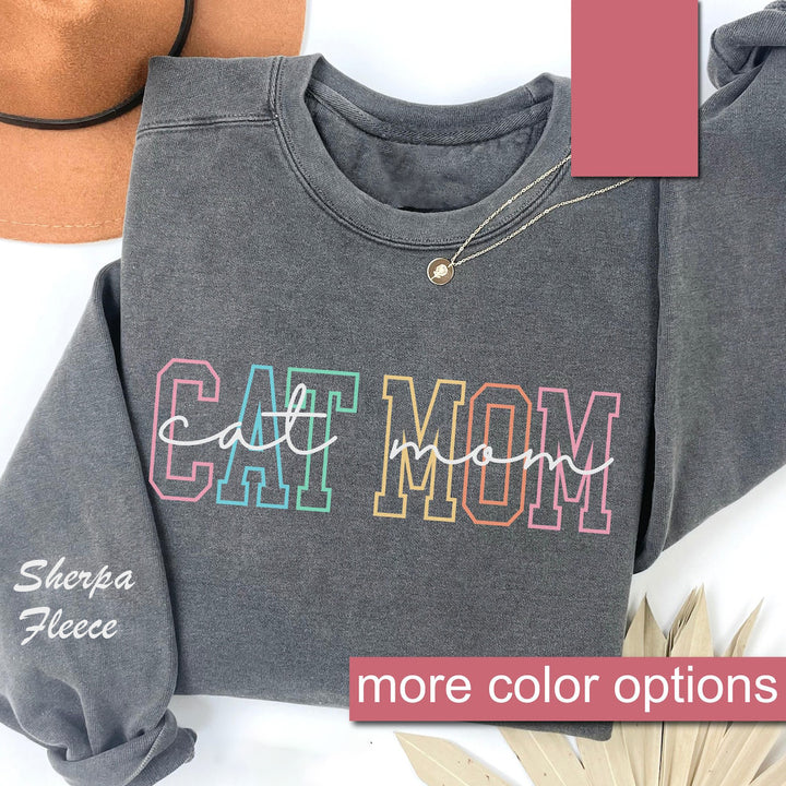 Cat Gift For Mothers Day, Cat Mama Sweatshirts