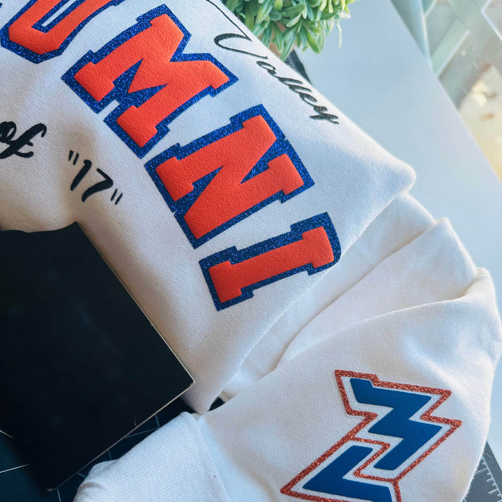 Custom puff craft hoodie