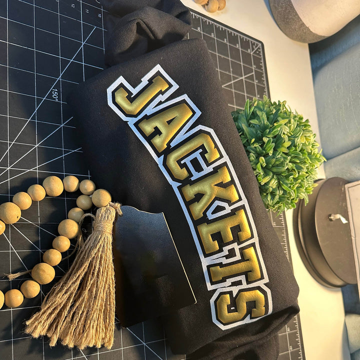 Custom puff craft hoodie