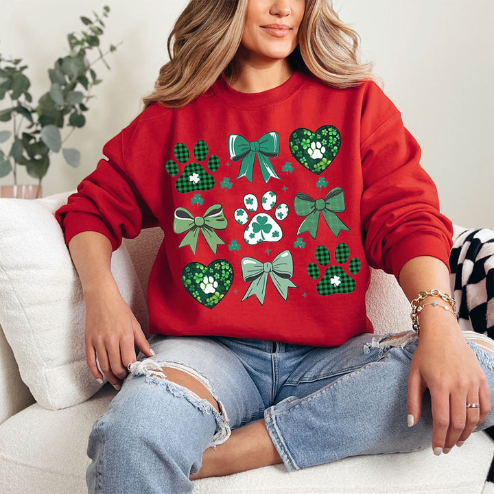 St Patrick's Day Dog Lover Sweatshirt