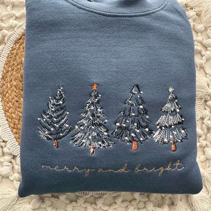 Gregory Valentino Merry And Bright Christmas Sweatshirt