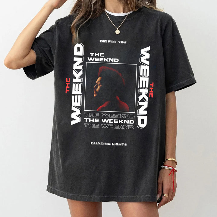 Personalized Die For You The Weeknd  Blinding Lights T-Shirt