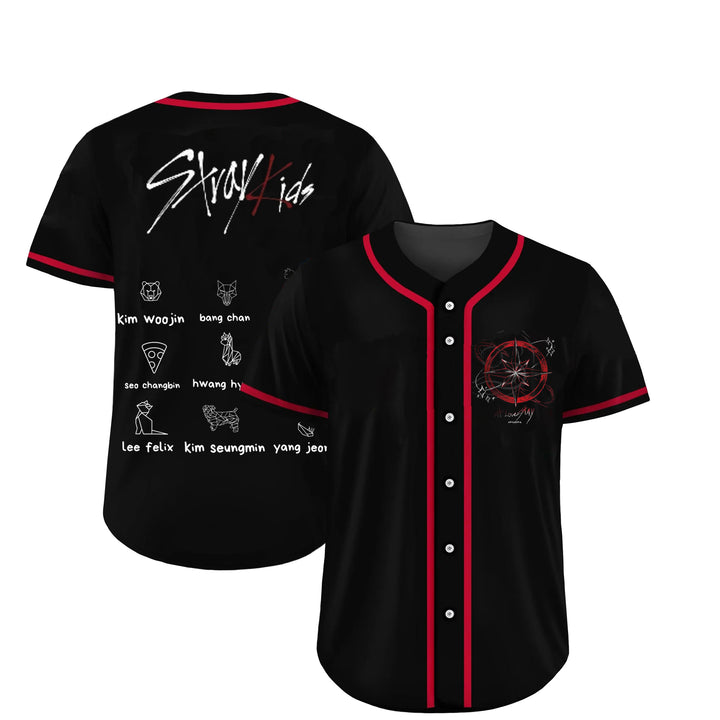 Custom Stray Kids World Tour Jersey