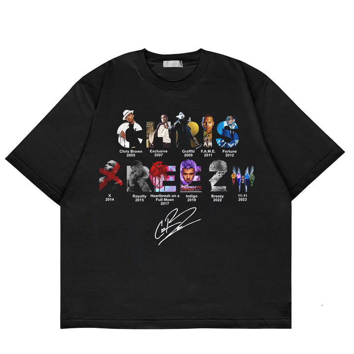 Chris Brown 11:11 Tour 2024 Shirt