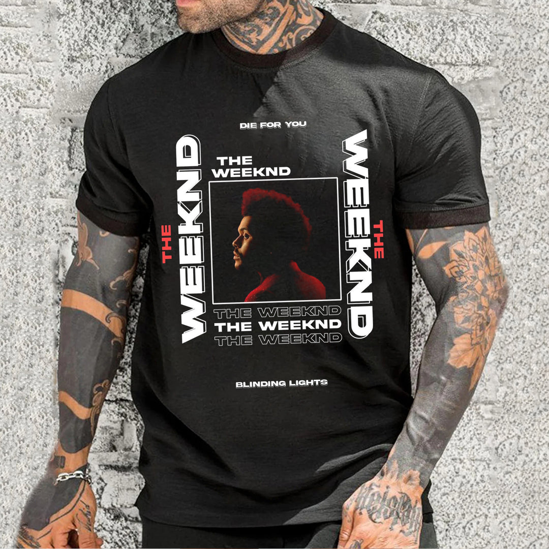 Personalized Die For You The Weeknd  Blinding Lights T-Shirt