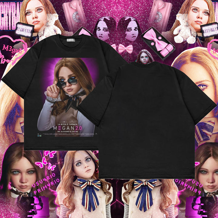 M3GAN Bootleg Shirt, M3gan Retro Tees