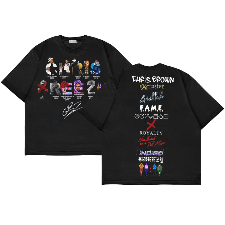 Chris Brown 11:11 Tour 2024 Shirt