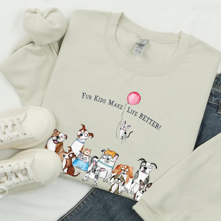 Custom Fun Kids Make Life Better hoodie