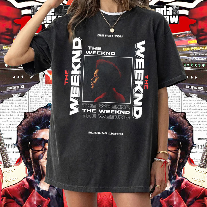 Personalized Die For You The Weeknd  Blinding Lights T-Shirt