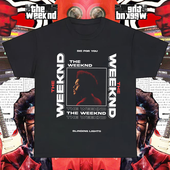 Personalized Die For You The Weeknd  Blinding Lights T-Shirt