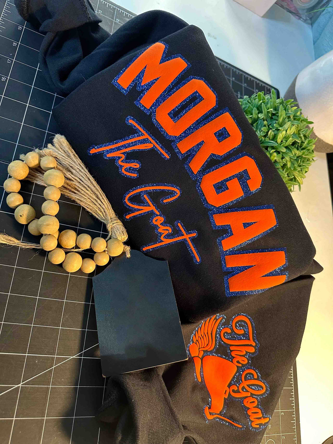 Custom puff craft hoodie